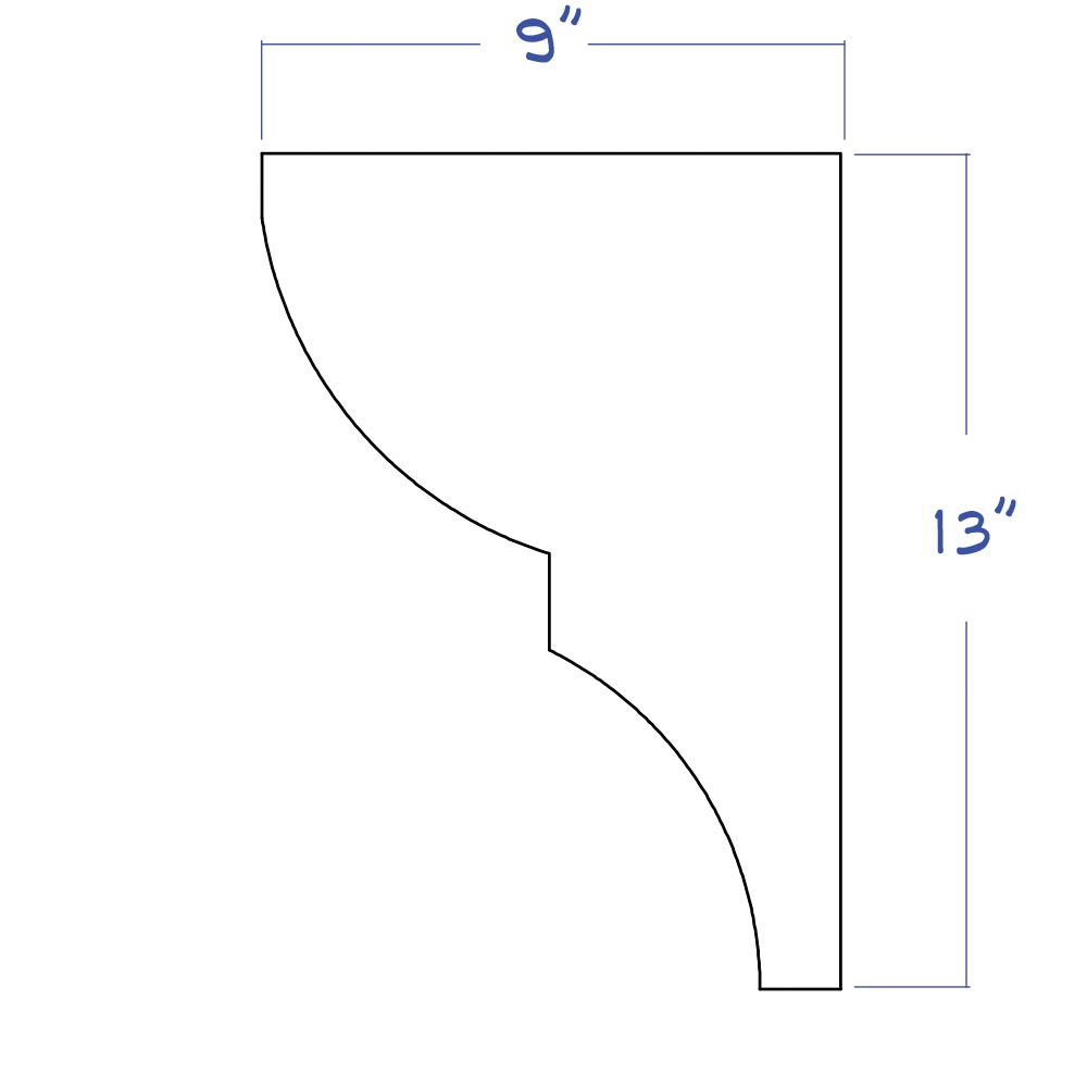 Brackets - Crown Point Cabinetry